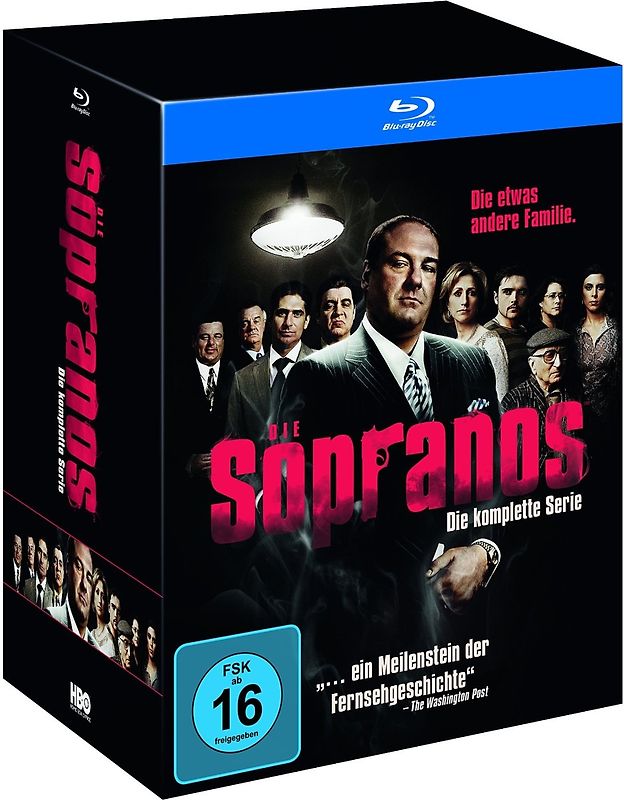 Sopranos: Die komplette Serie [28 Discs, Limited Edition] Blu-ray Disc