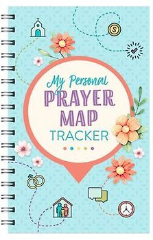 My Personal Prayer Map Tracker - Light Blue