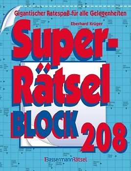 Superrätselblock 208 (5 Exemplare à 4,99 €)