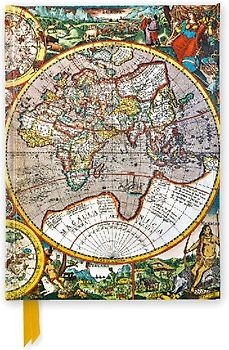 Pieter Van Den Keere: Antique Map (Foiled Journal)
