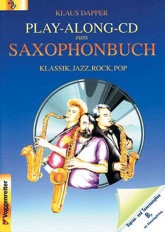 Play-Along CD zum Saxophonbuch (Bb). Version Bb