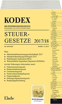 KODEX Steuergesetze 2017/18