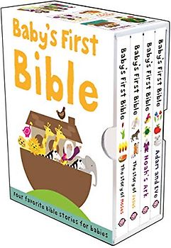 Baby's First Bible Boxed Set: The Story of Jesus, Noah's Ark, the Story of Moses, Adam and Eve: The Story of Moses, the Story of Jesus, Noah's Ark, and Adam and Eve (Bible Stories)