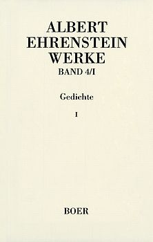 Werke IV: Gedichte