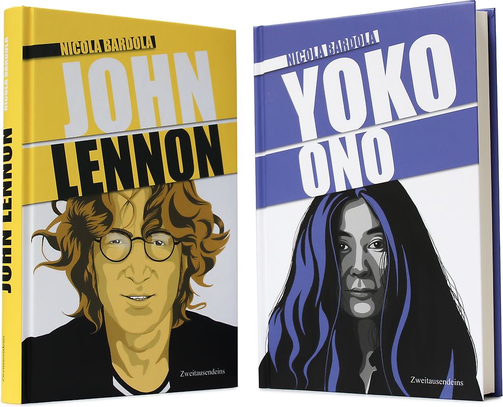Yoko Ono & John Lennon: Die Doppelbiografie (2 Bände).