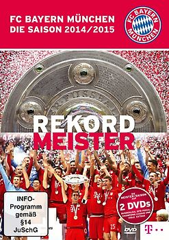 FC Bayern München - Die Saison 2014/2015: Rekordmeister [2 DVDs] DVD