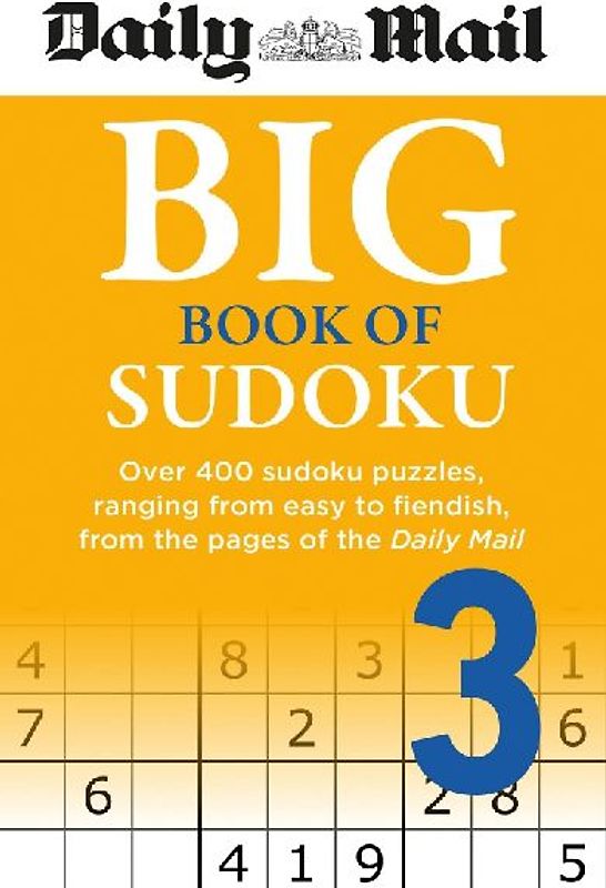 Daily Mail Big Book of Sudoku Volume 3