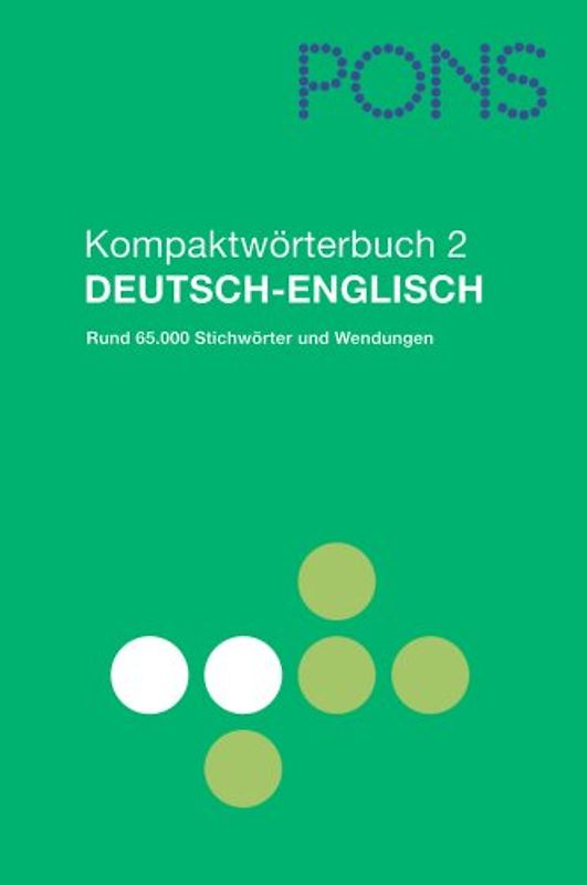 PONS Kompaktwörterbuch Englisch