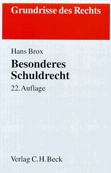 Besonderes Schuldrecht
