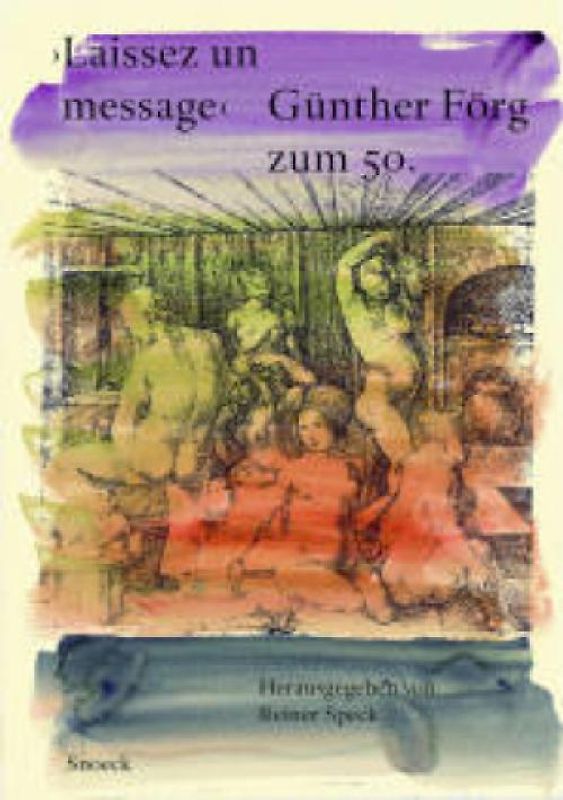 Günther Förg: Laissez un message