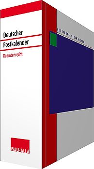 Deutscher Postkalender Beamtenrecht inkl. CD-ROM