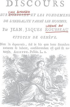 Lessons on Rousseau