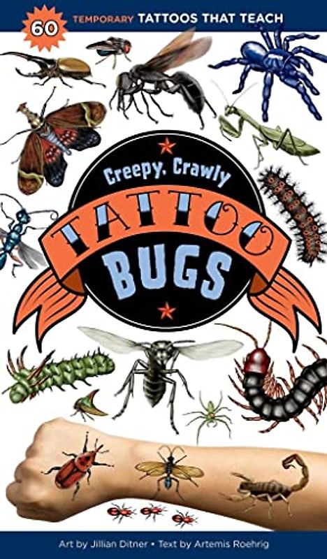 Creepy, Crawly Tattoo Bugs
