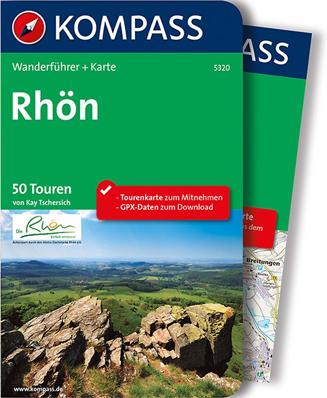 KOMPASS Wanderführer Rhön
