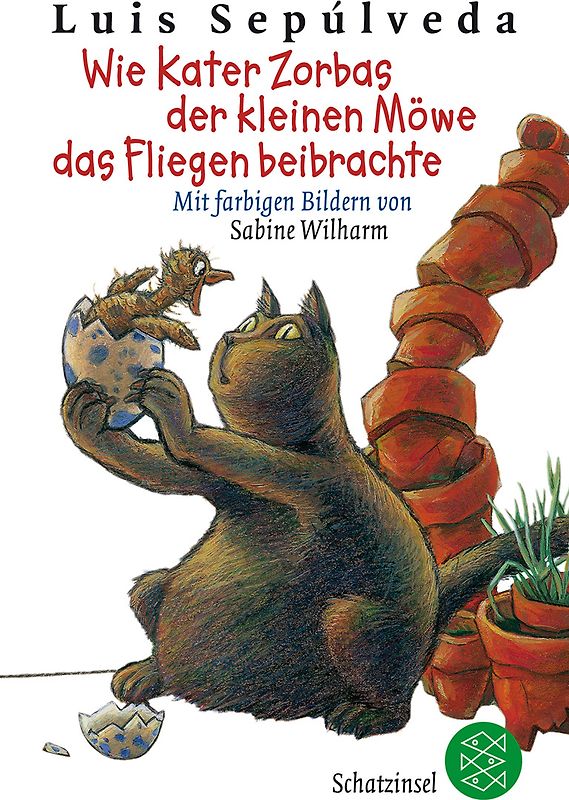 Wie Kater Zorbas der kleinen Möwe das Fliegen beibrachte