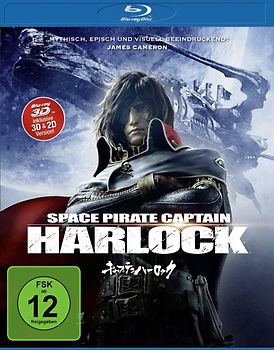 Space Pirate Captain Harlock 3D [inkl. 2D-Version] 3D Blu-ray Disc