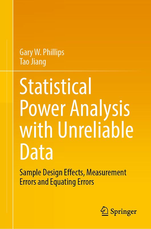 Statistical Power Analysis with Unreliable Data