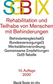 SGB IX Rehabilitation und Teilhabe von Menschen mit Behinderungen