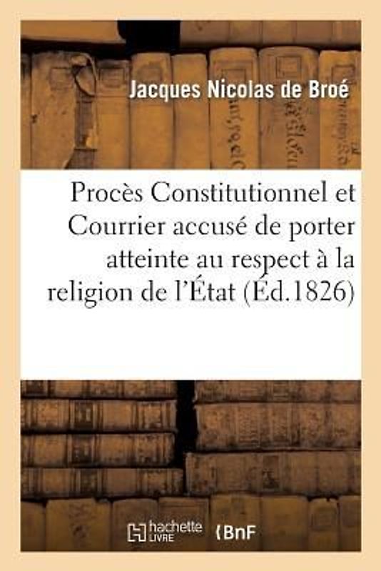 Procès Du Constitutionnel Et Du Courrier Tendance Respect Dû À La Religion de l'État