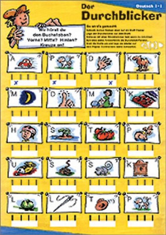 Der Durchblicker. Freiarbeit-Lernpaket Klasse 1