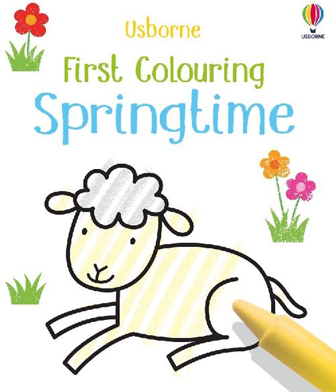 First Colouring Springtime