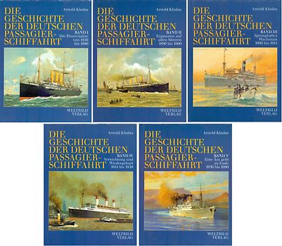 Die Geschichte der deutschen Passagierschiffahrt 1850 bis 1990