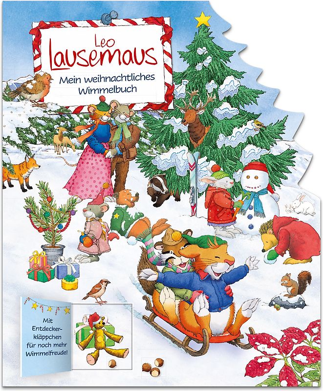 Leo Lausemaus - Mein weihnachtliches Wimmelbuch