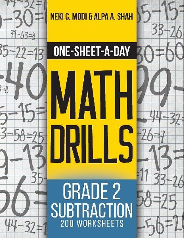 One-Sheet-A-Day Math Drills