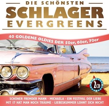Various - Die schönsten Schlager Evergreens-40 Oldies [2 CDs]