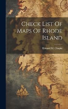 Check List Of Maps Of Rhode Island