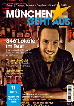 München geht aus 2015: Essen - Trinken - Tanzen