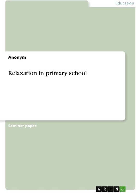 Relaxation in primary school