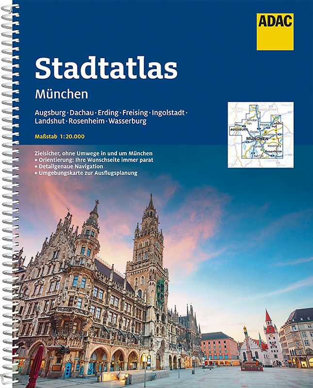 ADAC Stadtatlas München 1:20.000