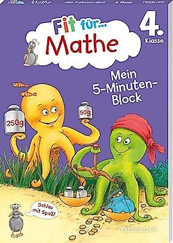 Fit für Mathe 4. Klasse. Mein 5-Minuten-Block