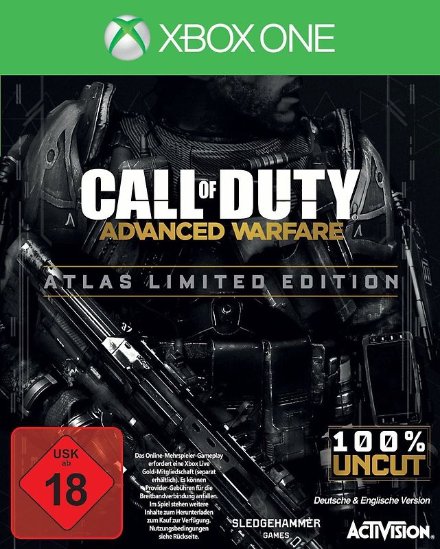 Call of Duty: Advanced Warfare [Atlas Limited Edition inkl. Steelbook, Soldatenhandbuch] Xbox One