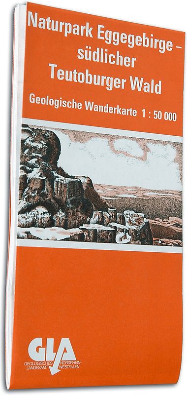 Geologische Wanderkarte des Naturparks Eggegebirge und südlicher Teutoburger Wald