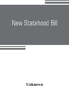 New statehood bill. Hearings before the subcommittee of the Committee on Territories [Nov. 12-24, 1902] on House bill 12543, to enable the people of Oklahoma, Arizona, and New Mexico, to form constitutions and state governments and be admitted into the Un