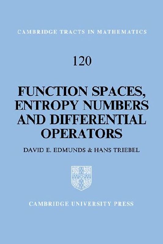Function Spaces, Entropy Numbers, Differential Operators