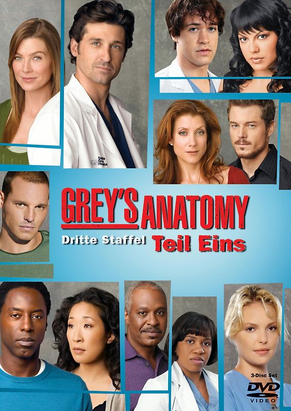 Grey's Anatomy - Staffel 3 - Teil 1 [3 DVDs] DVD
