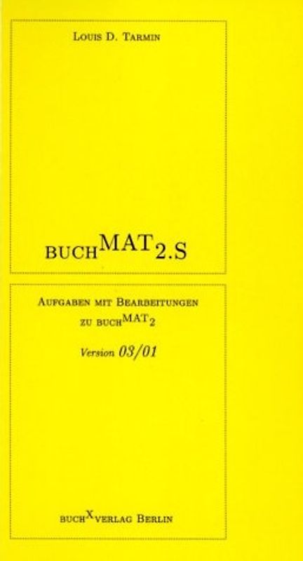BuchMat 2.S Aufgaben mit Bearbeitungen zu BuchMat 2