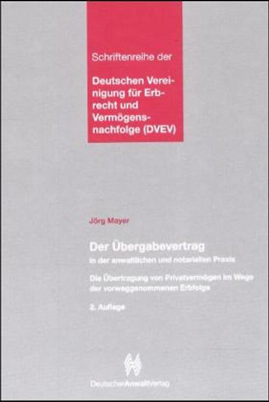 Der Übergabevertrag