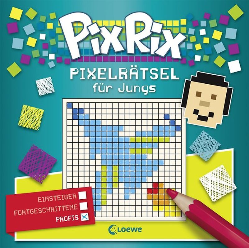 Pix Rix: Pixelrätsel für Jungs