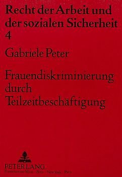 Frauendiskriminierung durch Teilzeitbeschäftigung