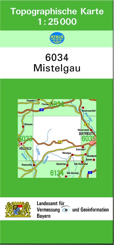 TK25 6034 Mistelgau