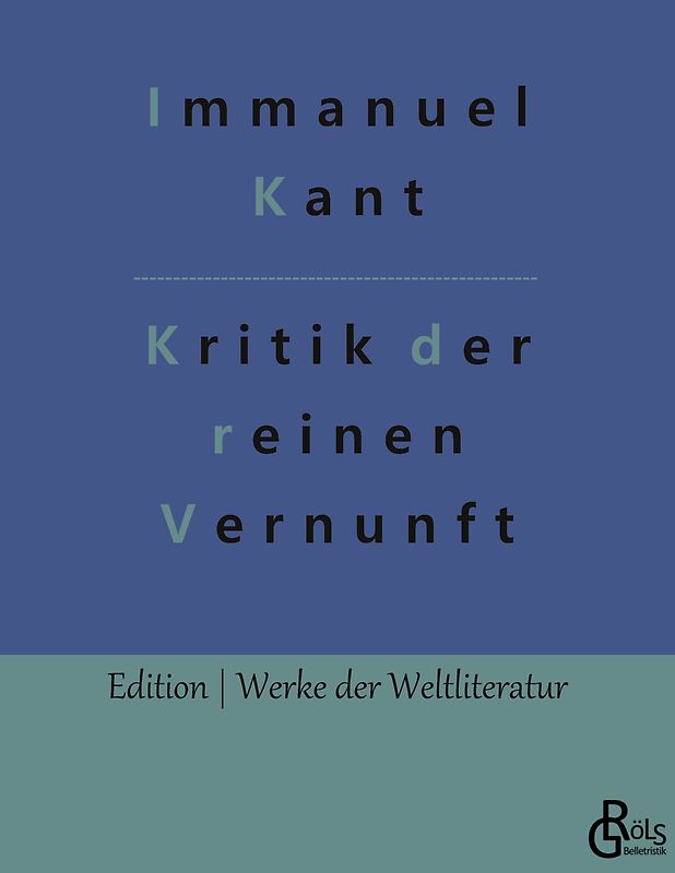 Kritik der reinen Vernunft