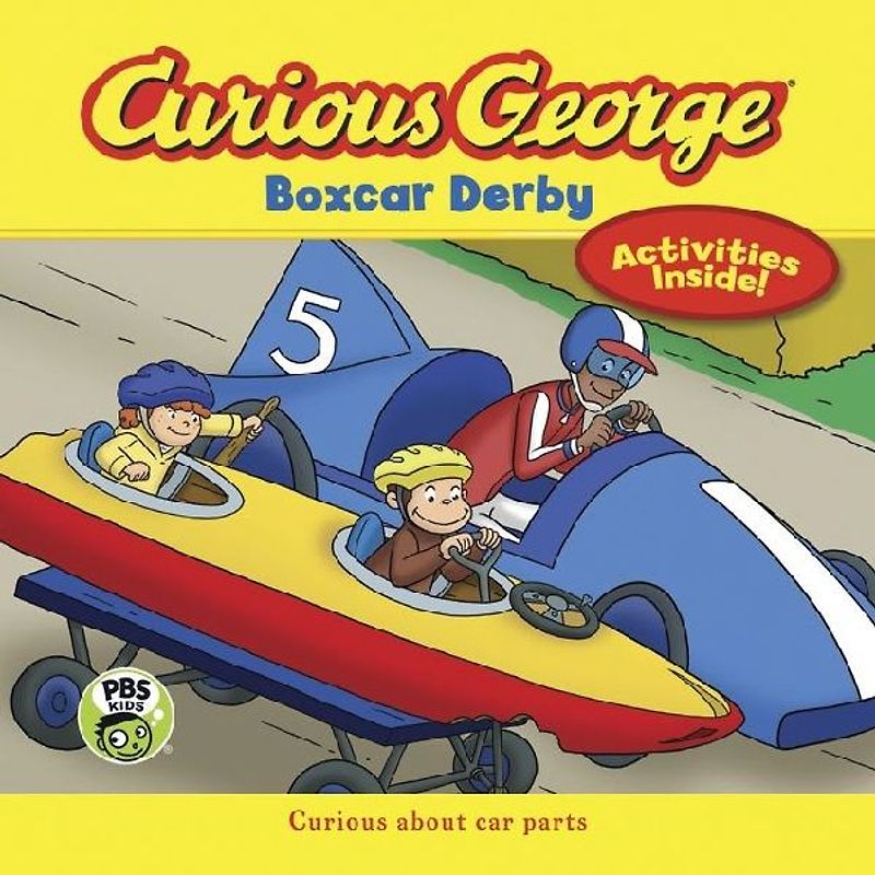 Curious George Boxcar Derby (Cgtv 8x8)