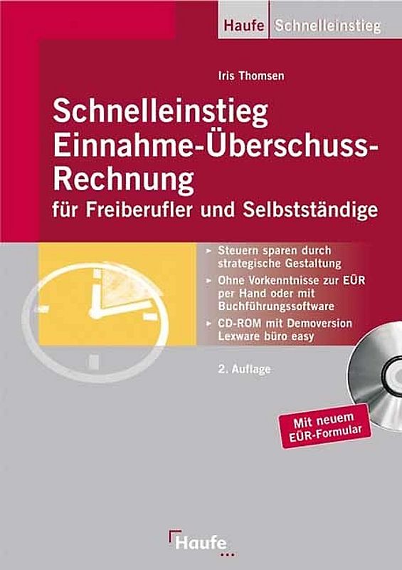Schnelleinstieg Einnahme-Überschussrechnung für Freiberufler und Selbstständige