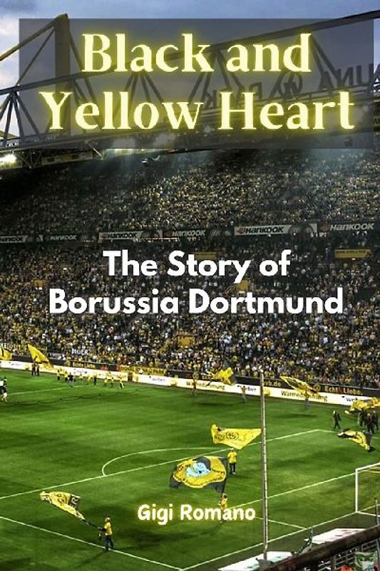 Black and Yellow Heart