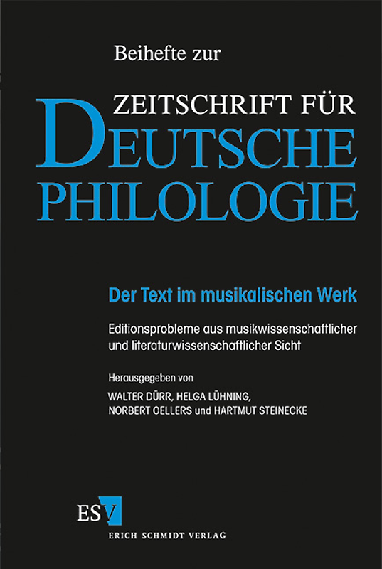 Der Text im musikalischen Werk