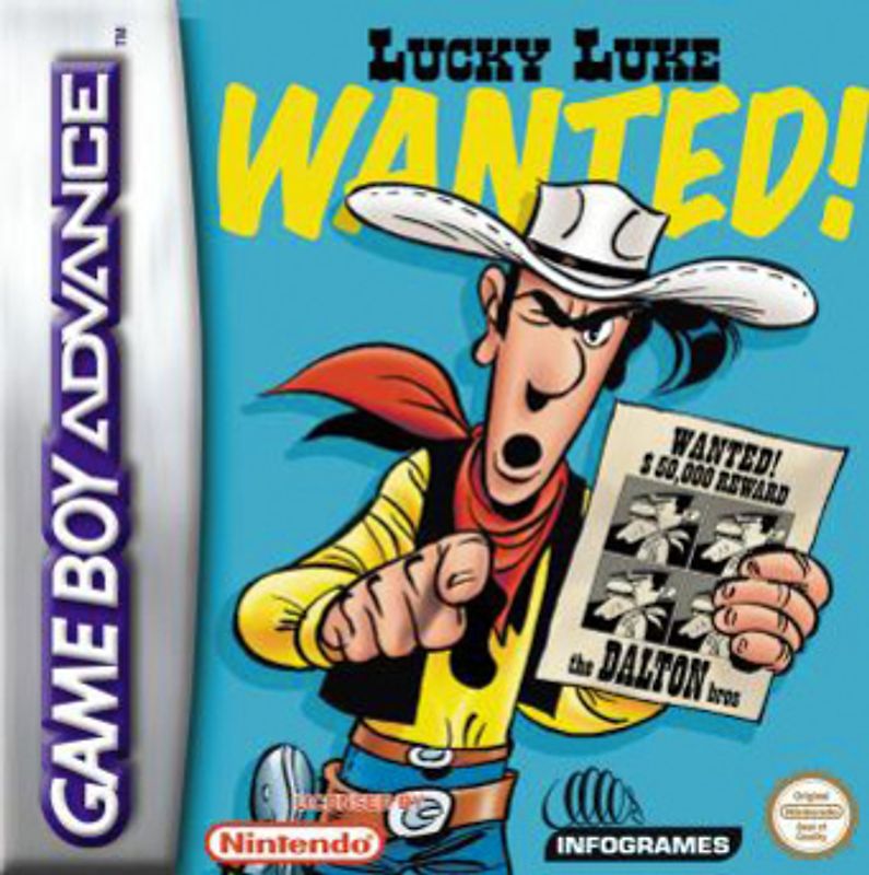 Lucky Luke Wanted Nintendo Game Boy Advance